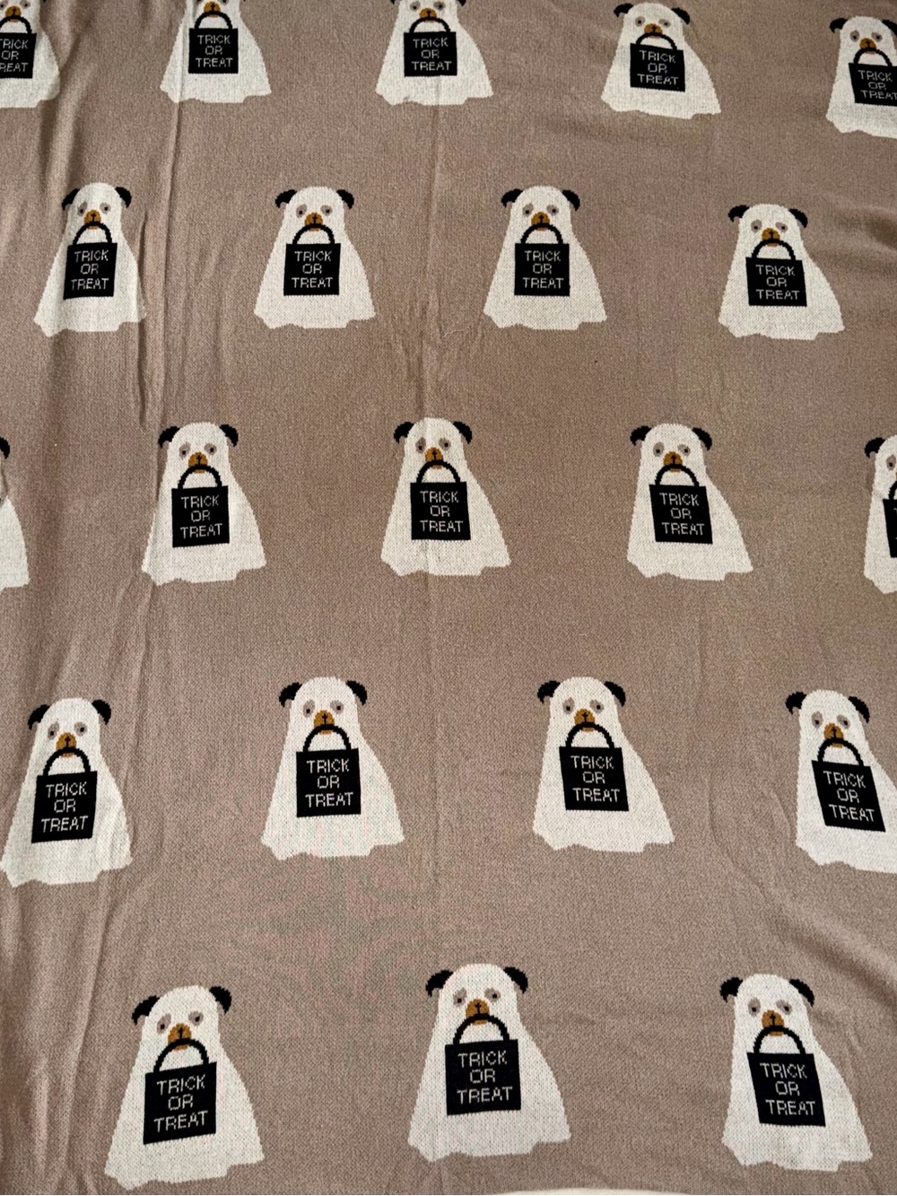 SPOOKY NIGHT throw blanket